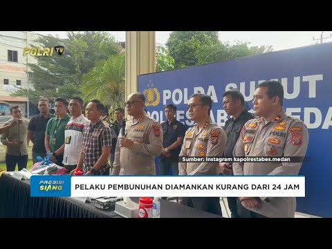 PENGUNGKAPAN PEMBUNUHAN SOPIR TAKSI ONLINE DI MEDAN