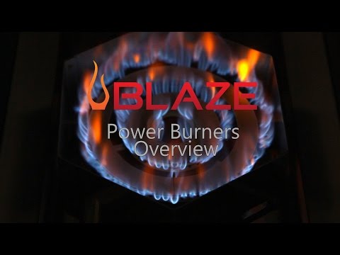 Blaze Built-In High Performance Power Burner W/ Wok Ring, Stainless Steel  Lid & Lights - Northern California Grills