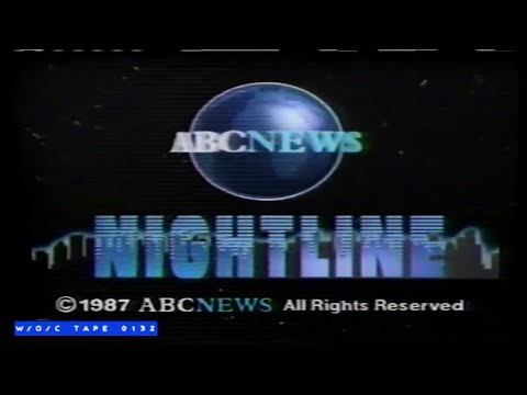 WOC Tape 0132 "ABC Nightline" Partial Segments Compilation - 1987