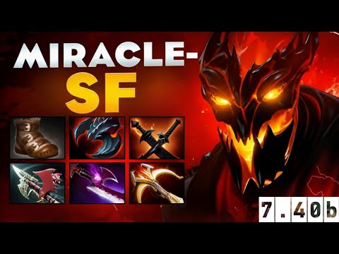 MIRACLE- Shadow Fiend Right Click GOD MODE 😈 | One Shot Machine