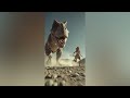 Epic Prehistoric Chase Dinosaur Vs Primitive Child 4K Cinematic Short Film