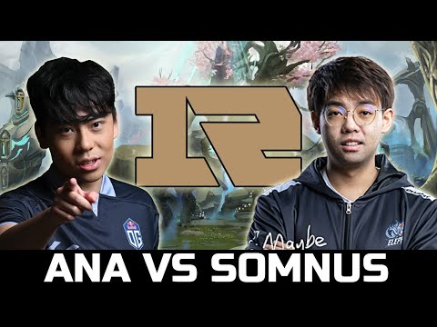 ANA RNG CARRY STAND IN VS SOMNUS - RNG CARRY BATTLE DOTA 2