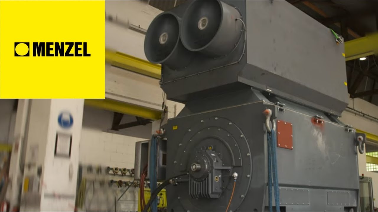 7,900 kW, 5,500 V, 3-phase squirrel cage induction motor