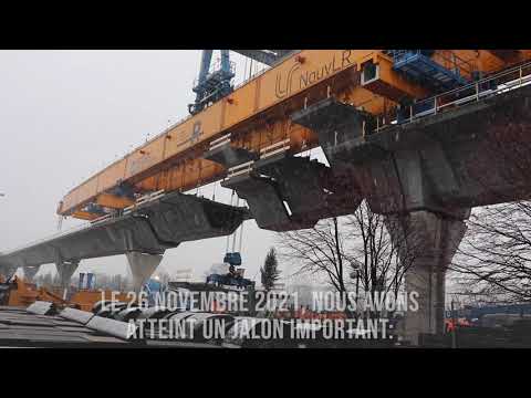 NouvLR | Fin de la construction de la structure aérienne de l'Ouest-de-l'Île