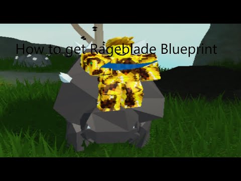 How to get the new RageBlade Blueprint! Roblox Islands