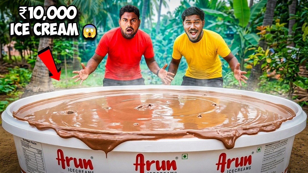We Made a 30 KG GIANT Chocolate Ice Cream! 😱 | Mad Brothers