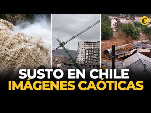 Imágenes del fuerte temporal en Chile: aumentan a 10 muertos y más de 100 mil aislados | El Comercio