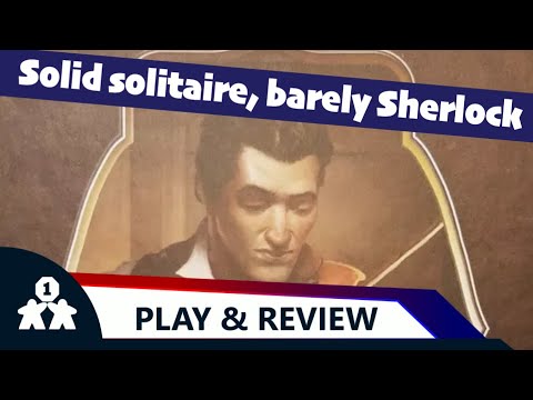 Solid solitaire, barely Sherlock | Sherlock Solitaire play and review | One Stop Co-Op Shop