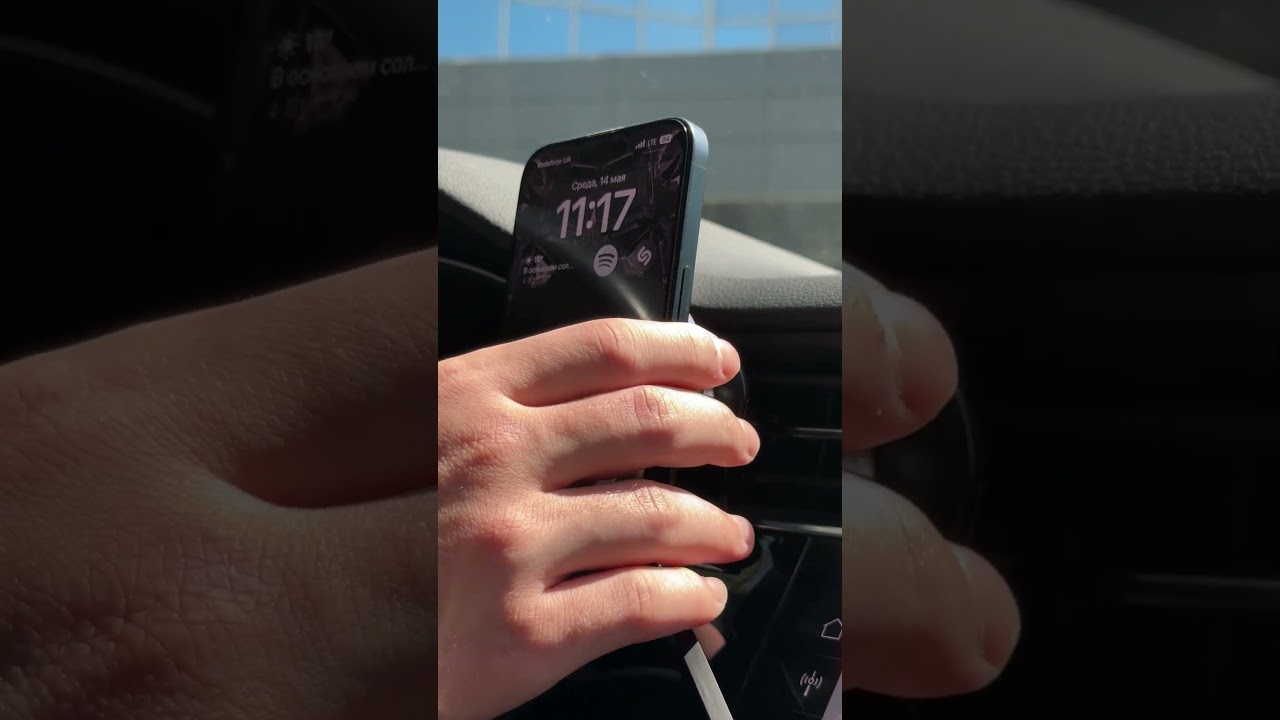 Автодержатель с БЗУ WIWU CH-315