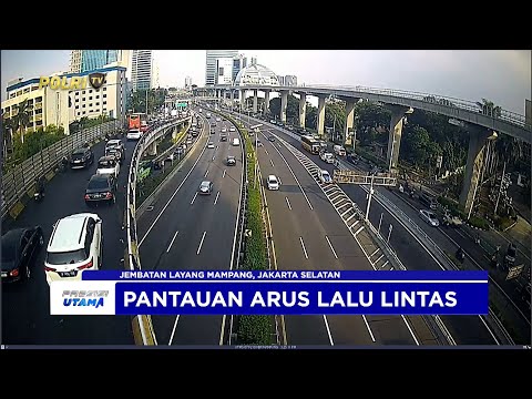 NTMC POLRI - PANTAUAN ARUS LALU LINTAS SORE 08/09/25