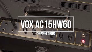 Video thumbnail for VOX AC15 HW60 | Playthrough Demo by ChoptonesOfficial