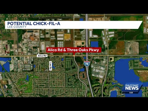 New Chick-fil-A location potentially coming to Alico Road in Lee County