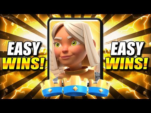 *NEW!* TOP 5 BEST BATTLE HEALER DECKS!! ~ EASY LADDER WINS!!