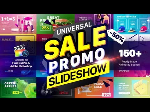 Apple Motion Template: Sale | Final Cut