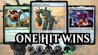 One-Shot Opponents With the A HUGE Surprise! | MTG Arena Standard Mono Green TMNT