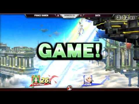 Vitality Singles 7/30/16 - Winners R4 - Dath (Robin) vs. PrinceRamen (Palutena) - Smash 4