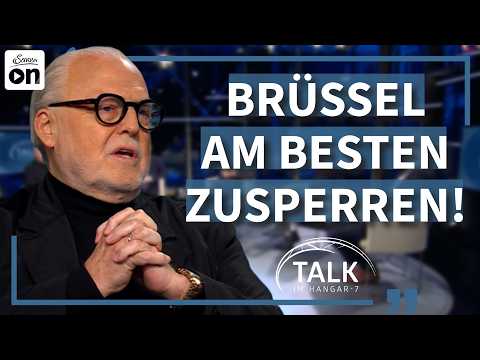 Wolfgang Rosam: „Was sich in Brüssel abspielt, ist ein Trauerspiel!" | Talk im Hangar-7