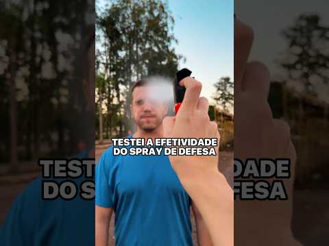 SPRAY DE AUTODEFESA, FUNCIONA?