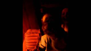 Nicholas giving Nicholas kisses! So cute!