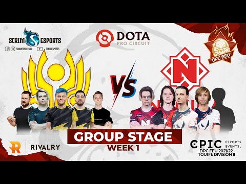 CIS Rejects vs Nemiga Gaming - DPC EEU 2021/22 Tour 1: Division II - Group Stage - Week 1