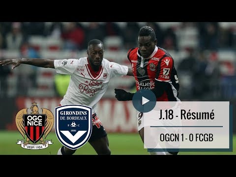 Le résumé de Nice - Bordeaux (2017-2018)