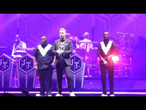 Justin Timberlake -  Poison (Bell Biv DeVoe Cover) LIVE Houston, Tx. 12/1/14