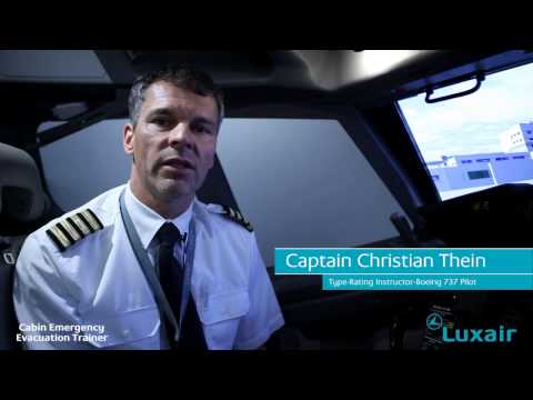 Luxair Cabin Emergency Evacuation Trainer | 2