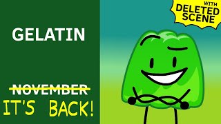 Download lagu (Back With A Deleted Scene) BFB Character Of The Month: Gelatin mp3