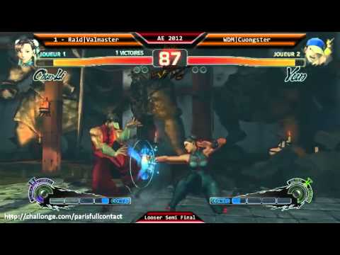 WDM|Cuongster x RAID|Valmaster - TOP4 SSF4 1v1 - ParisFullContact