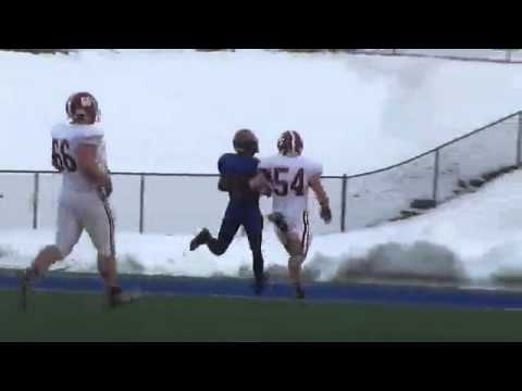 Video: Dan Jackson's 75-yard TD run in 3rd Q vs Bethel that essentially clinched game. Brookfield wo