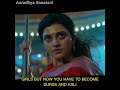 Why Girls Are Not Thinking That She Is Kaali Durga AIGIRI NANDINI Shorts Kali Durga