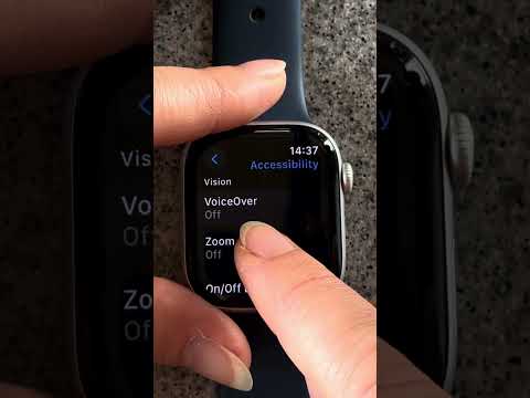Cómo ajustar tu Apple Watch usando VoiceOver