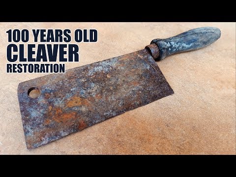 Restoration: Watch a 100 year Old Cleaver Restored in Full!