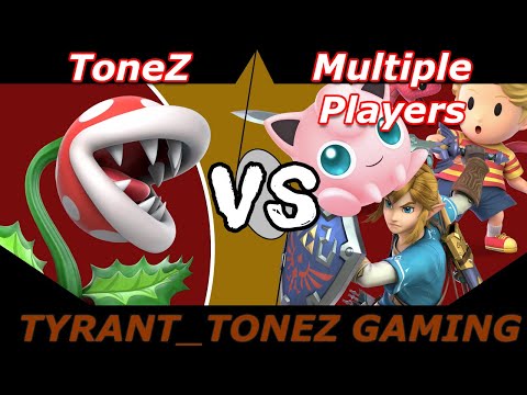 Piranha Plant (3.6m GSP) [TYRANT_ToneZ] vs. Jiggly, Link, Lucas [Different Players] (For Glory) SSBU