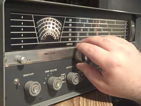 Hallicrafters SX-110 general coverage receiver (demo / overview)