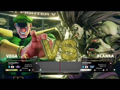 Inuchiyo (Bison) vs NISHIKIN (Blanka)：犬千代（ベガ）vs にしきん（ブランカ）