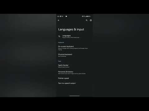How to turn on off spell checker in moto G71, Spell checker settings Moto G71