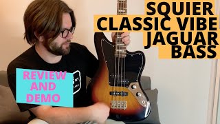 Video thumbnail for Squier Classic Vibe Jaguar Bass - Review & Demo by cheers.com.au