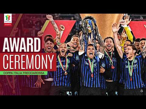 Inter’s Full-Time Celebrations and Trophy Lift IN FULL 🏆| Coppa Italia Frecciarossa 2025/26
