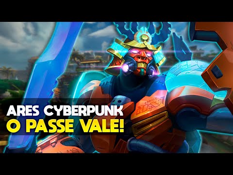 Primeira skin do PASSE! ARES CYBERPUNK JAPONÊS! ARES SUPORTE - Conquista