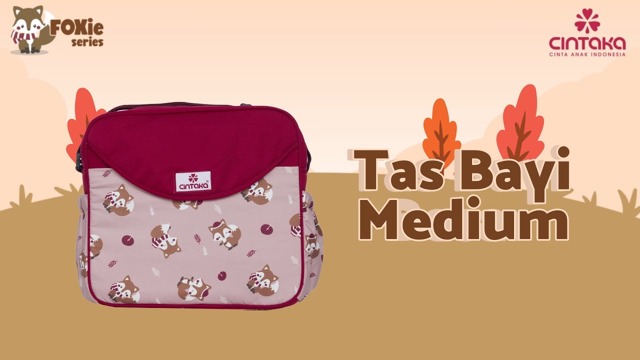 Tas Bayi Medium Foxie Series Cintaka CBT4052