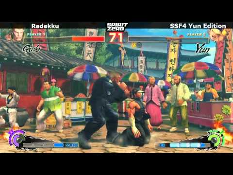 110709 CKC SSF4AE 최강자전 2차예선 3-3 Radekku(Guile) vs SSF4 Yun Edition(Yun)
