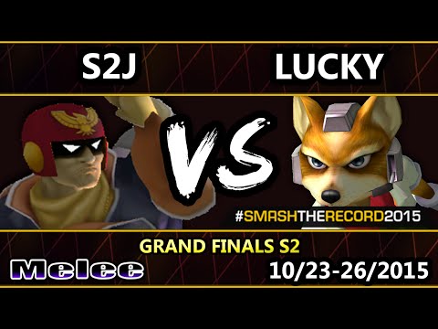 STR2015 - Lucky (Fox) Vs S2J (C.Falcon) SSBM Grand Finals S2 - Smash Melee