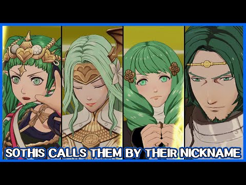 Sothis calls Rhea, Seteth and Flayn by their special name - Fire Emblem Warriors Three Hopes