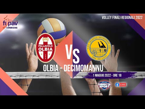 Volley Finali Regionali 2022 U19M Fipav Sardegna - Pallavolo Olbia-Pallavolo Decimomannu (1-3)