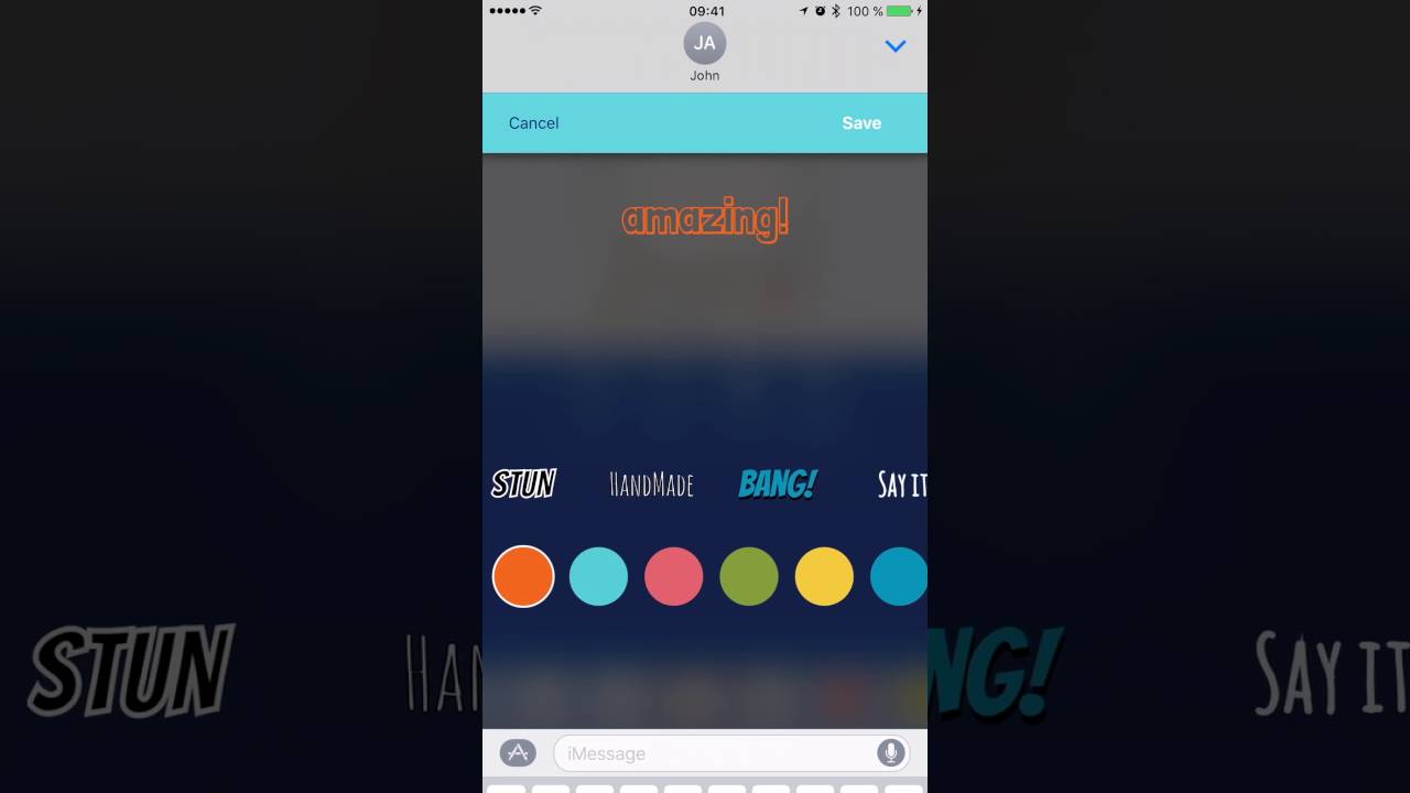 Speech Bubbles - Create custom stickers