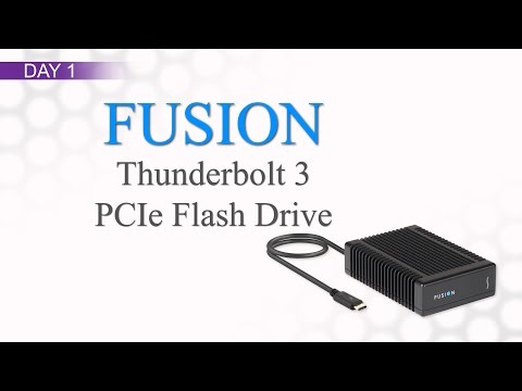 Sonnet Fusion Thunderbolt 3 PCIe Flash Drive