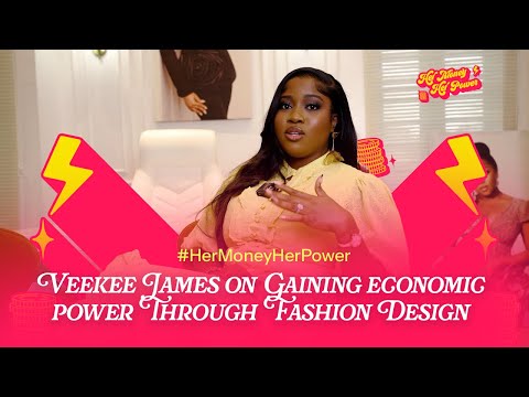Veekee James on building wealth and economic power through fashion.  #hermoneyherpower