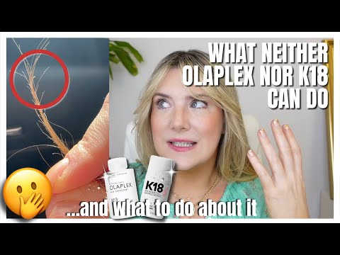 WHAT OLAPLEX AND K18 DON'T DO, AND WHAT TO DO ABOUT IT... #haircaretips #olaplex #k18