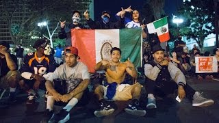 Anti Trump Protest Los Angeles Unrest Nov. 9th